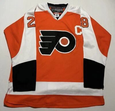 Claude Giroux Philidelphia Flyer Reebok Edge Authentic RBK Jersey Size 48 AQ2 - Image 1 of 4