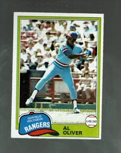 1981. OPC. Gray Back. Al Oliver #70 EXMT - Picture 1 of 2