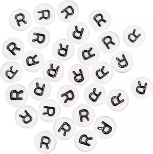 Colourful Beads Letter Bead for Bracelet Making Kit Anklets Necklace Jewelry Ear - Picture 1 of 6