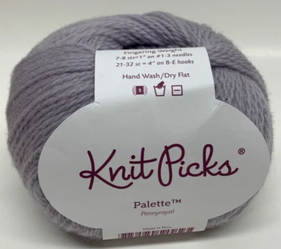 Knit Picks Palette Pennyroyal  #5769 Yarn Peru Wool 50g 231yd Fingering Weigh - Image 1 of 4