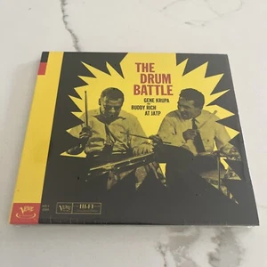 Drum Battle Music CD Gene Krupa & Buddy Rich At JATP BRAND NEW & FACTORY SEALED! - Picture 1 of 3
