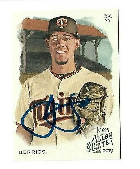 Minnesota Twins JOSE BERRIOS  Signed 2019 Topps Allen & Ginter Card #114 - Image 1 of 1