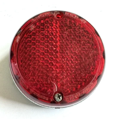 Lucas RER31 57137 Reflector & Chrome Base for Triumph Jensen AC ACE Cobra Lotus Foto 1 de 4