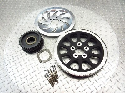 Harley Davidson DYNA FXDC 2011 Super Glide lote de cubierta de polea delantera trasera personalizada Foto 1 de 4