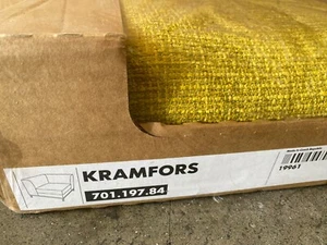 NEW IKEA KRAMFORS Corner Chair Unit Cover Slipcover - Myrby Yellow - Picture 1 of 3