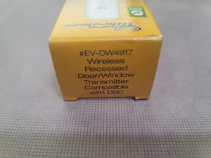 DSC EV-DW4917 Sensor inalámbrico empotrado puerta/ventana inalámbrico seguro 433 MHz - Imagen 1 de 6