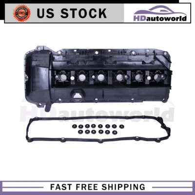 Cubierta de válvula con junta para BMW 325i 325Xi 525i 530i X3 X5 Z4 325Ci 330Ci Foto 1 de 4