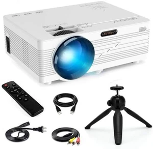 Merisny Projektor 1080P Videoprojektor 176" Display Full HD - Bild 1 von 11