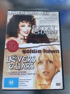 Fatal Charm / Lovers and Liars double feature DVD Goldie Hawn Free Postage - Picture 1 of 1