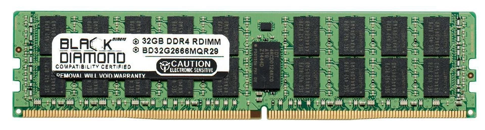 MEM-DR432L-CL03-ER26-BD 32GB Supermicro DDR4 Replacement Memory - Image 1 of 1