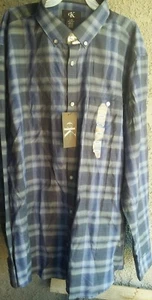 Camisa a cuadros Calvin Klein de manga larga para hombre - Imagen 1 de 1