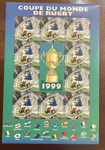 France: 1999. Mini Sheet. SC#2737a "Rugby" MNH. lot # 09-12065 - Picture 1 of 2
