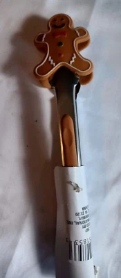 Gingerbread Man 8" Christmas Tongs new - Image 1 of 2