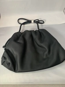 NUOVA borsa a tracolla donna gnocchi borsa (borsa) nera - Foto 1 di 5