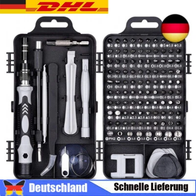 115x Torx Feinmechaniker Schraubendreher Set Mini Schraubenzieher Bitsatz Handys - Bild 1 von 4