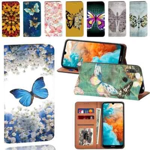 UK PU Leather stand Phone Cover Case - For Huawei Honor 200/X5b/X60/X6b/X7c/X9c - Picture 1 of 19