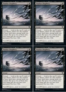 MTG - 4x SHADOW PROPHECY - Dominaria United (C) - Picture 1 of 1