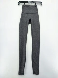 Leggings ajustados gris jaspeado talla 0 Lululemon Wunder para mujer - Imagen 1 de 8