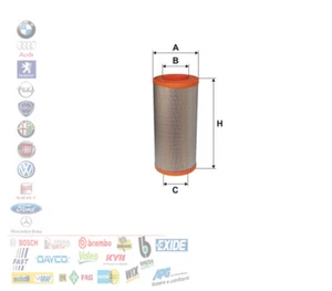 FILTRO ARIA PER IVECO DAILY III IV V 3.0 3.5 4.0 SB920 - Foto 1 di 3