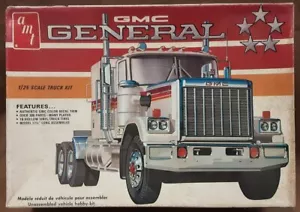 AMT GMC General Big Rig Truck Model 1/25 # 5001 sealed inside - Picture 1 of 3