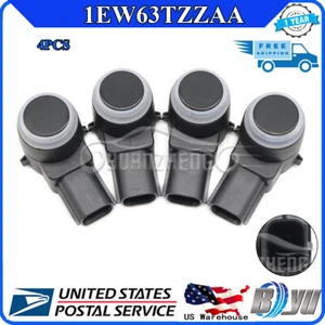 Rear Parking PDC Backup Assist Sensor (4) 1EW63TZZAA For Dodge Chrysler Jeep Ram - Picture 1 of 12