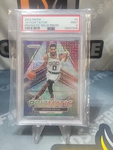 2022-23 Prizm Jayson Tatum Prizmatic Mojo SSP /25 Celtics PSA 9 MINT - Picture 1 of 3