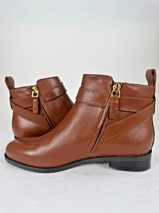 Talla 6.5W - Lauren Ralph Lauren Polo Tostado Blulido Botas de pantorrilla Ancho B Marrón - Imagen 1 de 9