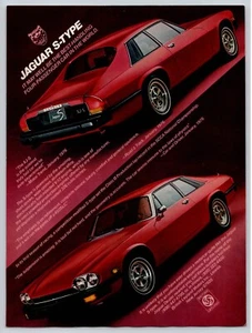 Vintage 1977 Jaguar S-Type XJ-S Print Ad - Picture 1 of 1