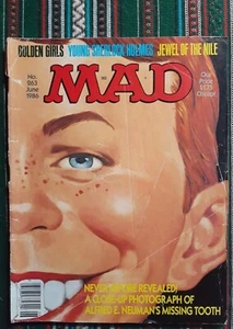 Mad Magazine No. 263 June '86 The Magazine Of The Loud Minority Like New Used VG - Picture 1 of 2