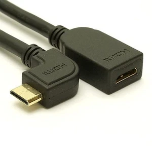 Left Angle Mini HDMI Extension - Picture 1 of 1