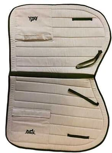 Hermès Toile Saddle Pad Blanket Cotton Made in France - Picture 1 of 7