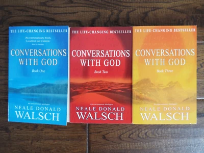 Lot 3 Conversation with God Set 1 2 3 Christian Books by Neale Donald Walsch - Image 1 of 4