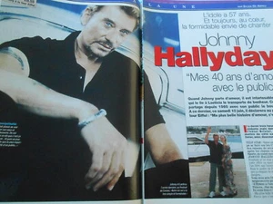 Coupure Presse Clipping 2000 Johnny Hallyday Mes 40 ans d'amour avec le public - Picture 1 of 3