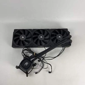 iBUYPOWER AW4 360mm Radiator CPU Liquid Cooler w/RGB- Black CPU Liquid Cooler - Afbeelding 1 van 9