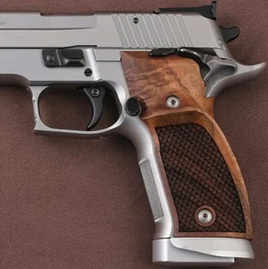 Impugnatura noce compatibile KSD Brand Sig Sauer X-Five P226 /SO /AL /Six /Six AL - Foto 1 di 2