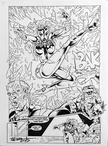 Devil Jack #1 Page #24 from 1995 Tim Tyler RARE Vigil Faust Original Art - Picture 1 of 1