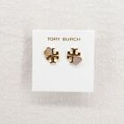 Tory Burch Women's Mother-of-pearl Heart Stud Earrings White Size Os