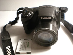 Canon PowerShot SX420 IS 20.0MP 42x Digital Camera Black - Picture 1 of 19