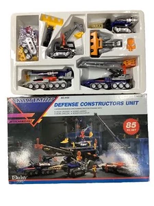 Defense Constructors Unit Multimac Interchangeable 85 PC Daisy Toys W/ Box NOS - Picture 1 of 12