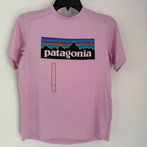 Patagonia Capilene Silkweight T-Shirt Activewear Top Kids Size L(12) - Picture 1 of 8
