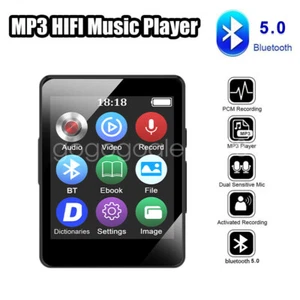 MP3 Player Bluetooth 1.77inch Color Screen Portable Music Player with Speaker - Picture 1 of 17