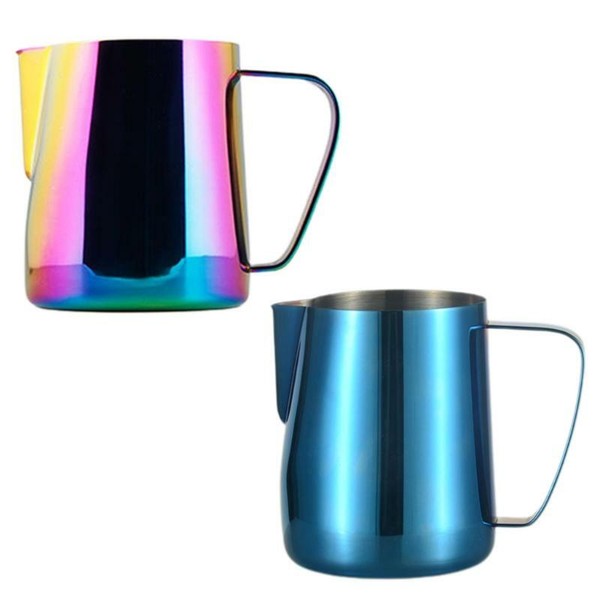 (Black)Coffee Frother Stainless Steel High Efficiency Speed Foam Photo Related