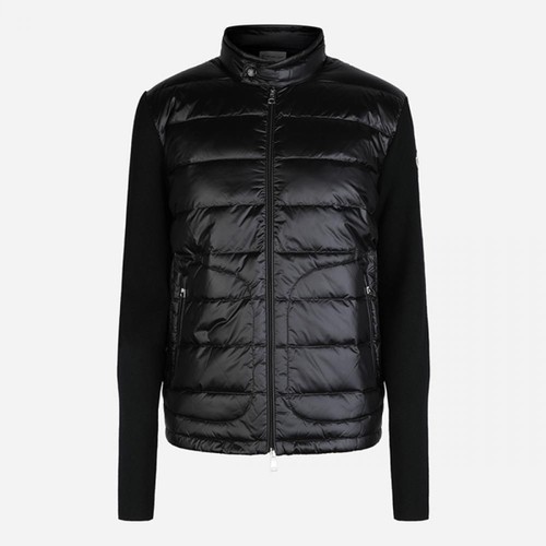 Moncler Giacca Uomo Tricot Imbottita Mix Nero 125605483