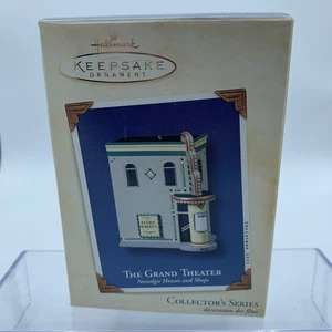 Hallmark 2003 "The Grand Theater" Christmas Tree Ornament - Picture 1 of 8