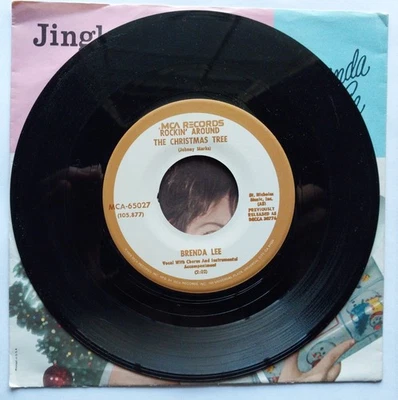 Brenda Lee - Rockin Around The Christmas Tree MCA, Different Pic Sleeve VG+/EX - Image 1 of 4