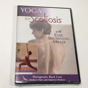 SEALED! Yoga for Scoliosis Therapeutic Back Care Elsie Browning Miller DVD 2003 - Bild 1 von 7