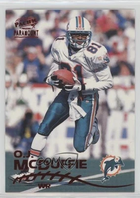 1998 Pacific Paramount Red OJ McDuffie #123 - Image 1 of 2