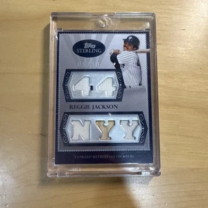 Reggie Jackson 2008 Topps Sterling Game Used 6/10 - Picture 1 of 4