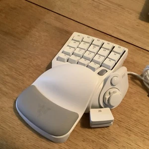 Razer Tartarus Pro Mercury White Left Hand Keypad 20 Analog Operating Switch Wit - Picture 1 of 4