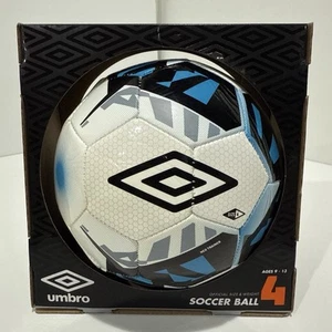 Umbro Size 4 Soccer Ball For Kids 8-13 Years Durable Casing Youth Academy - Picture 1 of 4